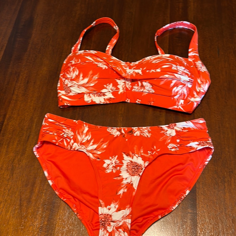 Nip Tuck Swim Floral Bikini US size 8